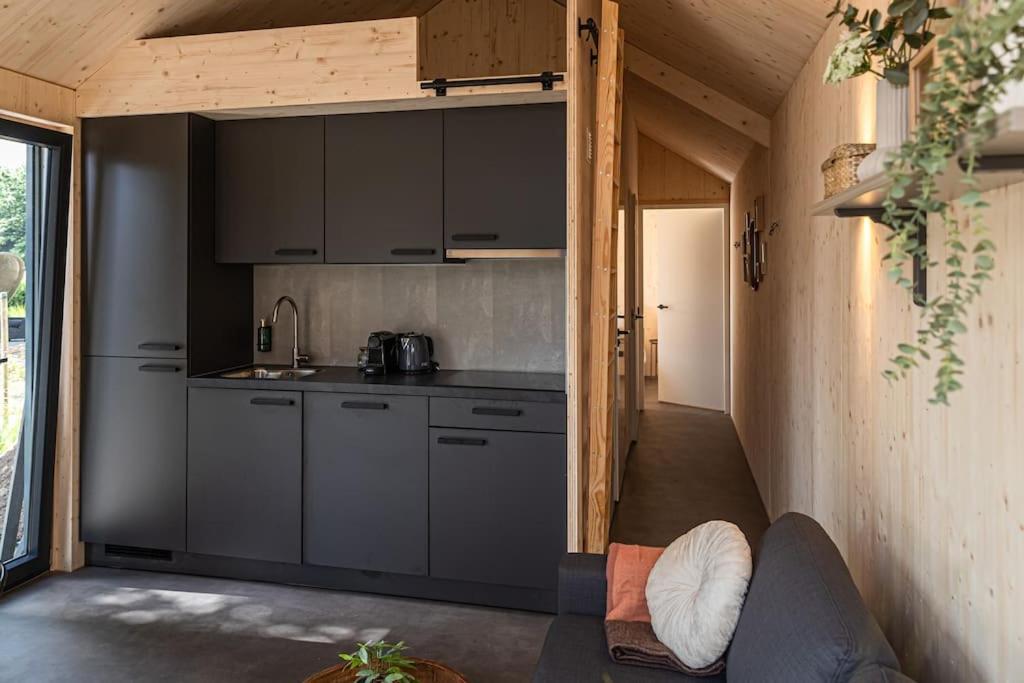 Tinyhouse Tijm Met Hottub Villa เมียร์เซน ภายนอก รูปภาพ