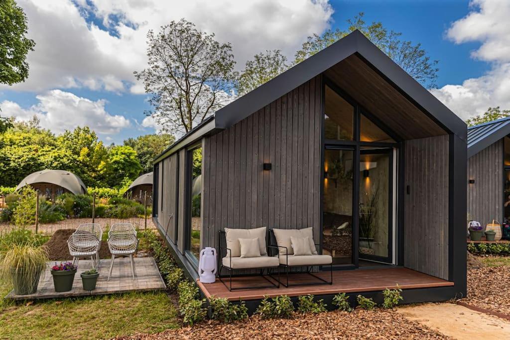 Tinyhouse Tijm Met Hottub Villa เมียร์เซน ภายนอก รูปภาพ