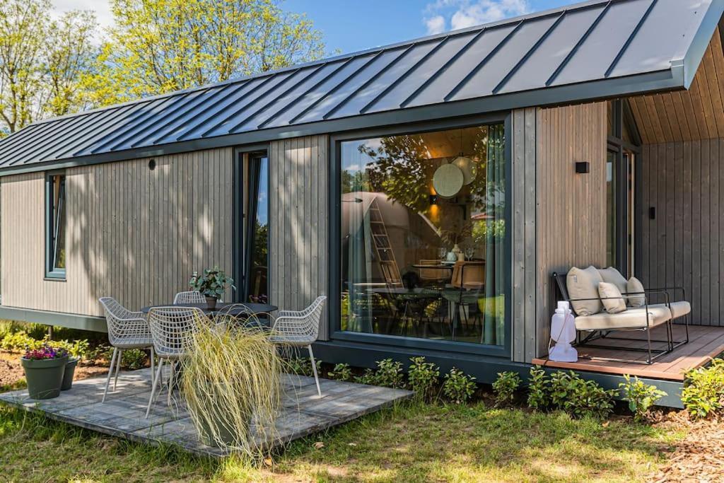 Tinyhouse Tijm Met Hottub Villa เมียร์เซน ภายนอก รูปภาพ