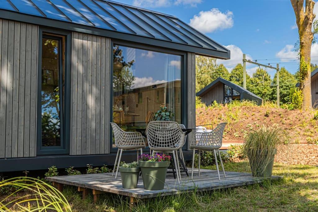 Tinyhouse Tijm Met Hottub Villa เมียร์เซน ภายนอก รูปภาพ